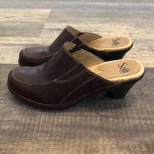 Sofft Mules Brown Women’s size 8.5 EUC